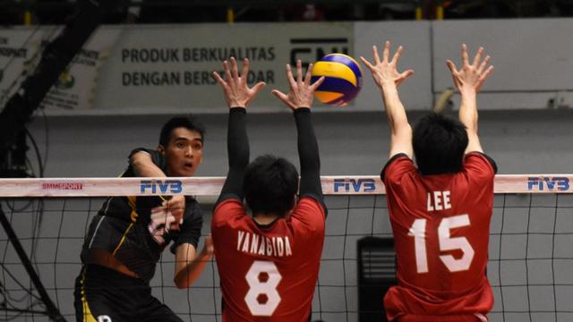 Iran Vs Jepang, Kejuaraan Asia Voli 2017