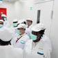 Delegasi Ghana Health Services melakukan studi visit program imunisasi ke Bandung, Jawa Barat dan dalam audiensi dengan Bio Farma di Bio Farma, Bandung, Jawa Barat pada Rabu, 17 Mei 2023, mereka ingin Bio Farma melakukan transfer teknologi vaksin. (Dok Bio Farma)