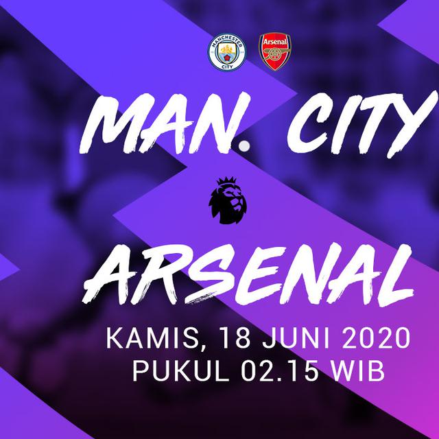 Jadwal Live Streaming Manchester City Vs Arsenal Malam Ini Inggris Bola Com
