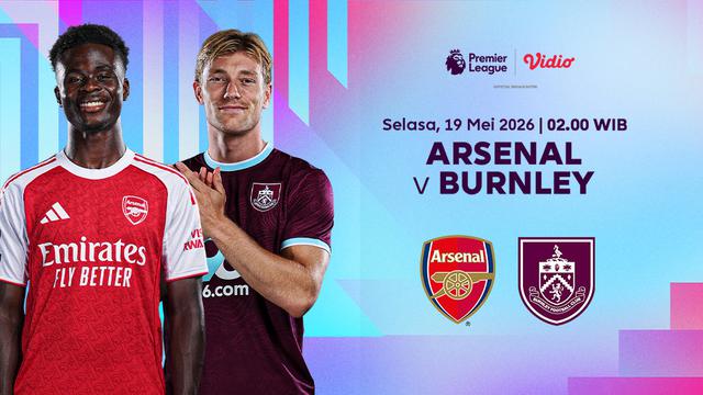 Saksikan Arsenal vs Burnley eksklusif di Vidio. (dok. Vidio.com)