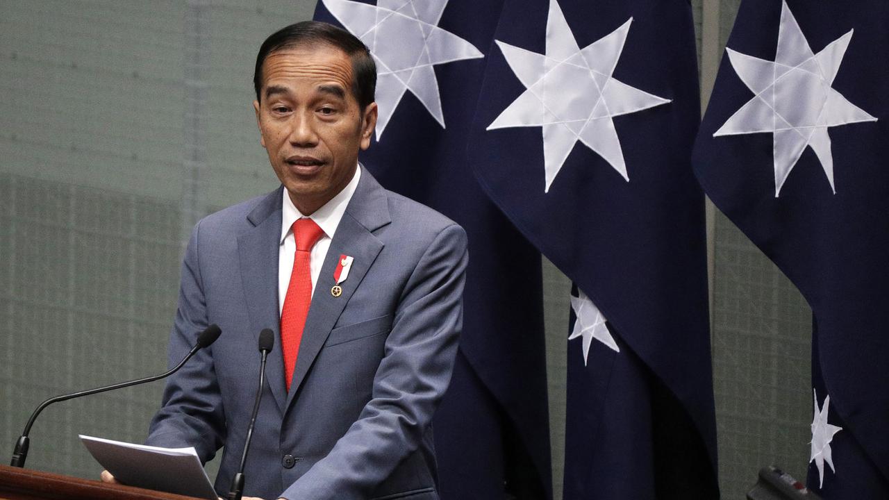 Jokowi Berbicara di Hadapan Parlemen Australia
