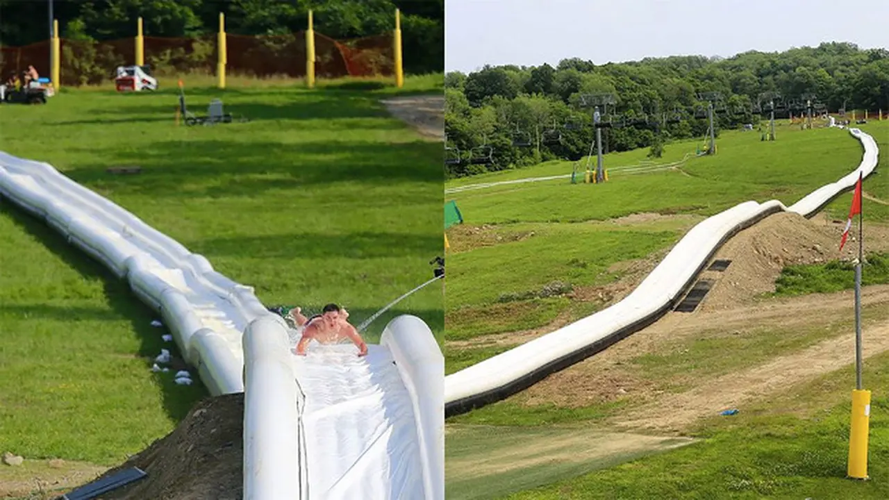 Perosotan Air 609 Meter Dibuka di New Jersey