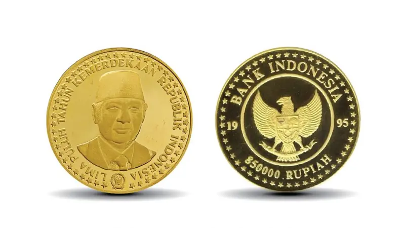 Rupiah Khusus Seri 50 Tahun Kemerdekaan Republik Indonesia. (Dok BI)