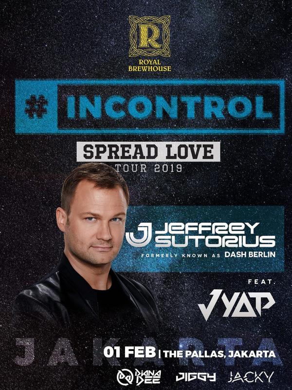 Konser Dash Berlin di Jakarta pada bulan Februari mendatang.