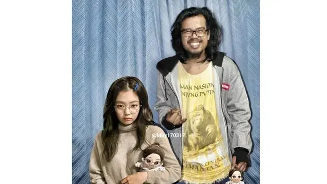 6 Editan Foto Jennie Blackpink Jika Pacaran Sama Orang Indonesia Ini Kocak
