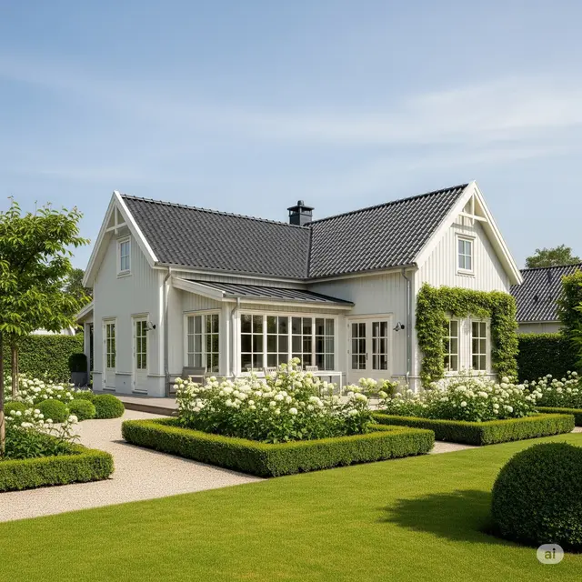 Model Rumah Elit Sederhana 2025. Foto: Gemini