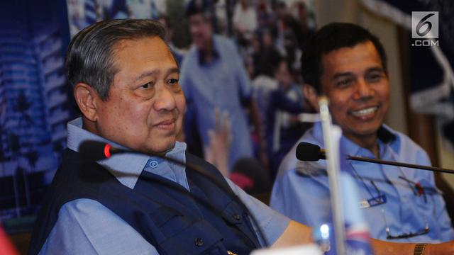 FOTO: SBY Pimpin Langsung Rapat Darurat Partai Demokrat
