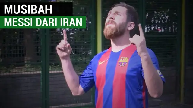 Pria Iran yang Mirip Lionel Messi Kena Musibah