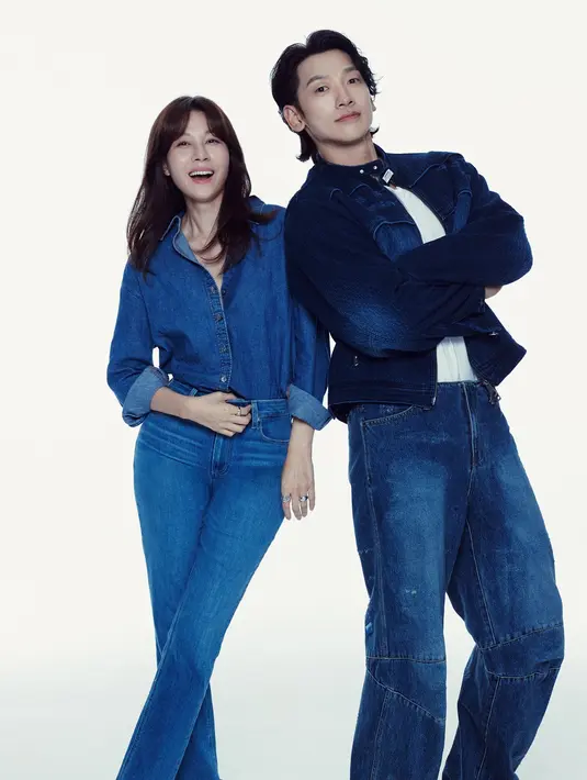 Rain dan Kim Ha Neul. [Foto: Disney+ Hotstar Indonesia]