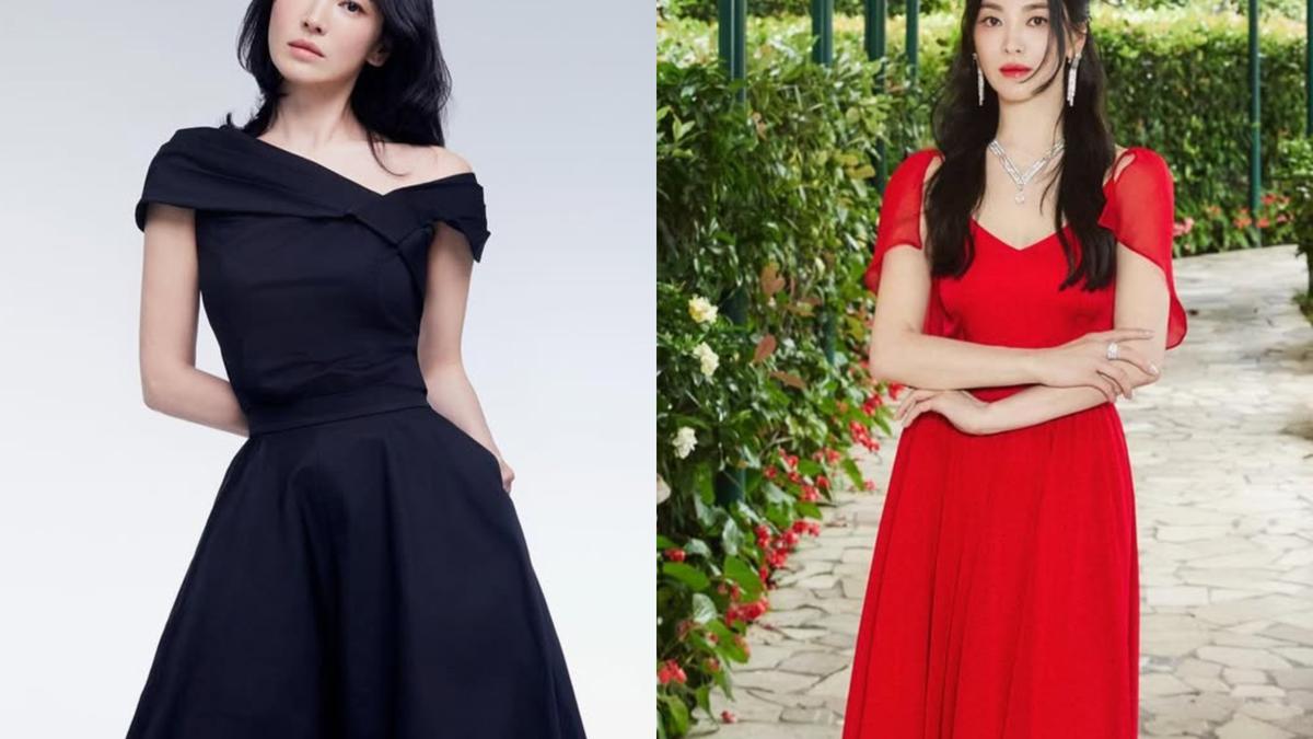 8 Inspirasi Simple Dress dari Song Hye Kyo yang Tak Pernah Gagal Tunjukkan Pesona Anggun