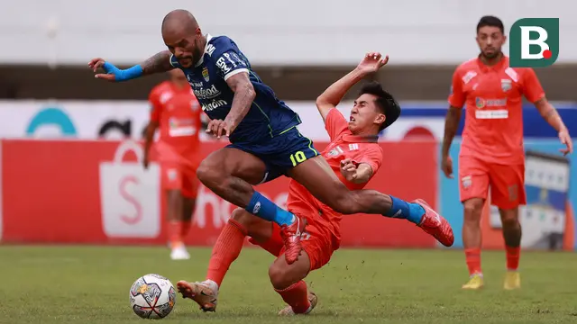 Foto: David da Silva Cetak Gol Tunggal ke Gawang Borneo FC, Persib Belum Terkalahkan Bersama Luis Milla di BRI Liga 1