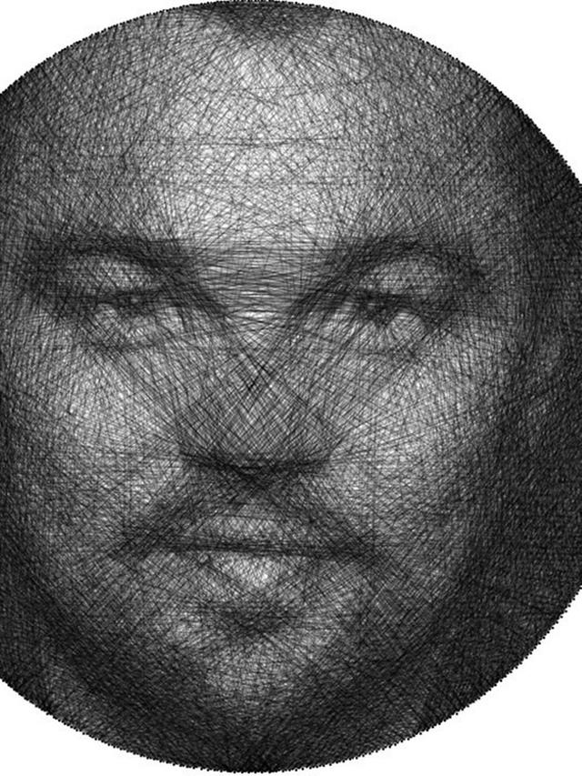 Seniman Ini Buat Lukisan dari Sehelai Benang, 6 Hasilnya Menakjubkan