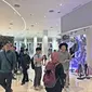 Instalasi seni terinspirasi dari film Maleficent di North Space, Senayan City, Jakarta Pusat, 10 Oktober--3 November 2019. (Liputan6.com/Asnida Riani)