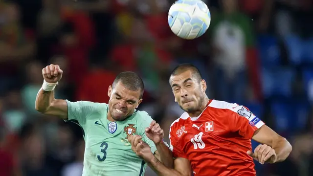 Swiss vs Portugal. (AFP)