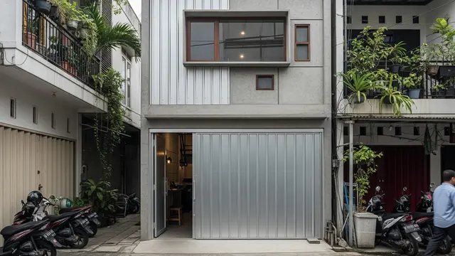 9 Model Rumah Kecil di Gang Tapi Garasi Luas, Solusi Lahan Sempit Perkotaan