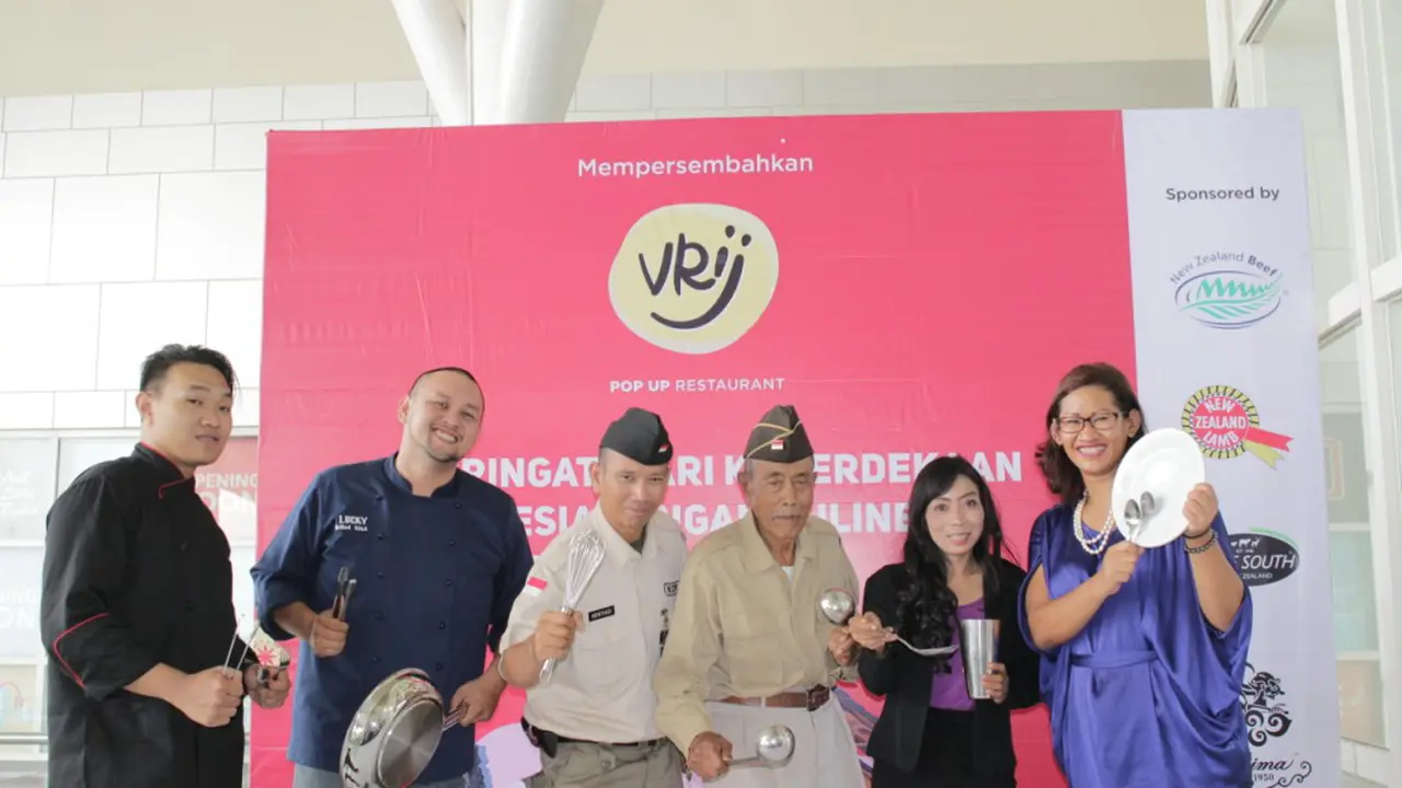  Belajar Masak dari Chef Terkenal di VRIJ Pop Up Restoran