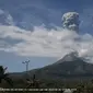 Gunung Lewotobi Laki-Laki kembali erupsi para Rabu (26/6/2024), pukul 11.45 Wita. (Liputan6.com/ Dok PVMBG)
