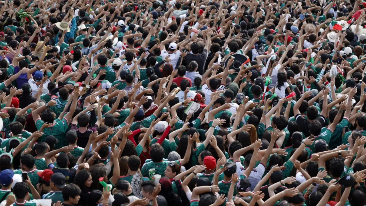 Suporter, fans Timnas Meksiko