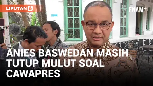 VIDEO: Sambil Sarapan, Anies Baswedan Masih Tutup Mulut soal Cawapresnya