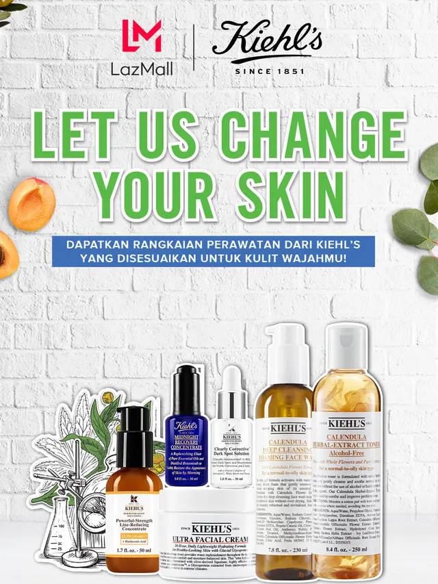 Kiehl’s di Lazada