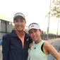 Petenis putri kebanggaan Indonesia, Aldila Sutjiadi berhasil melaju ke perempatfinal turnamen WTA 250 Thailand Open 2024 yang digelar di Hua Hin, Thailand. (Dok. Athletica)
