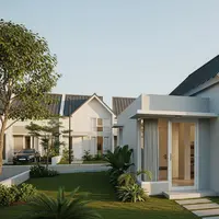 Model Rumah Kecil Tapi Luas dengan Atap Tinggi