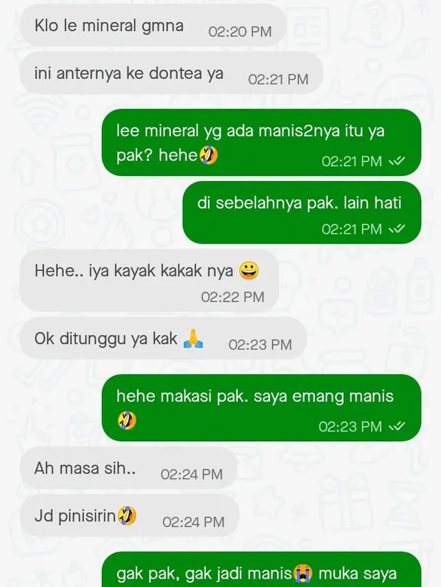 6 Chat Typo Driver Ojol Ini Kocak, Bikin Pelanggan Mikir Keras