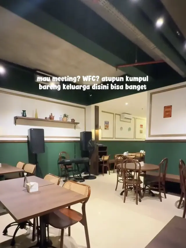 Potret Kafe Baru Gilang Dirga di Bekasi