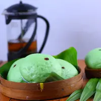 Ilustrasi bakpao pandan./Copyright shutterstock.com/g/yebemoto