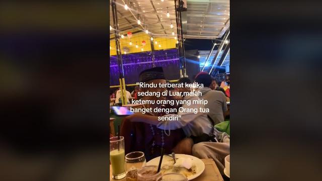 Momen Haru Perempuan Menangis Saat Bertemu Orang Mirip Mendiang Ayahnya, Warganet: Sedihnya Sampai Sini