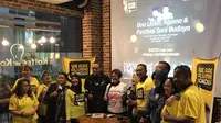 Gerakan Alumni Universitas Indonesia (Ul) untuk Jokowi-Amin berkolaborasi dengan Alumni Institut Kesenian Jakarta (IKJ) ‘lkut Ke Jokowi’, akan menggelar acara Doa Bersama Lintas Agama dan Festival Seni Budaya bertajuk "SATUkan Doa Menuju Kemenangan”.