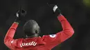 5. Romelu Lukaku (Manchester United) - 8 Gol. (AFP/Oli Scarff)
