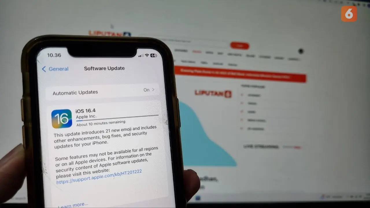 Update iOS 16.4