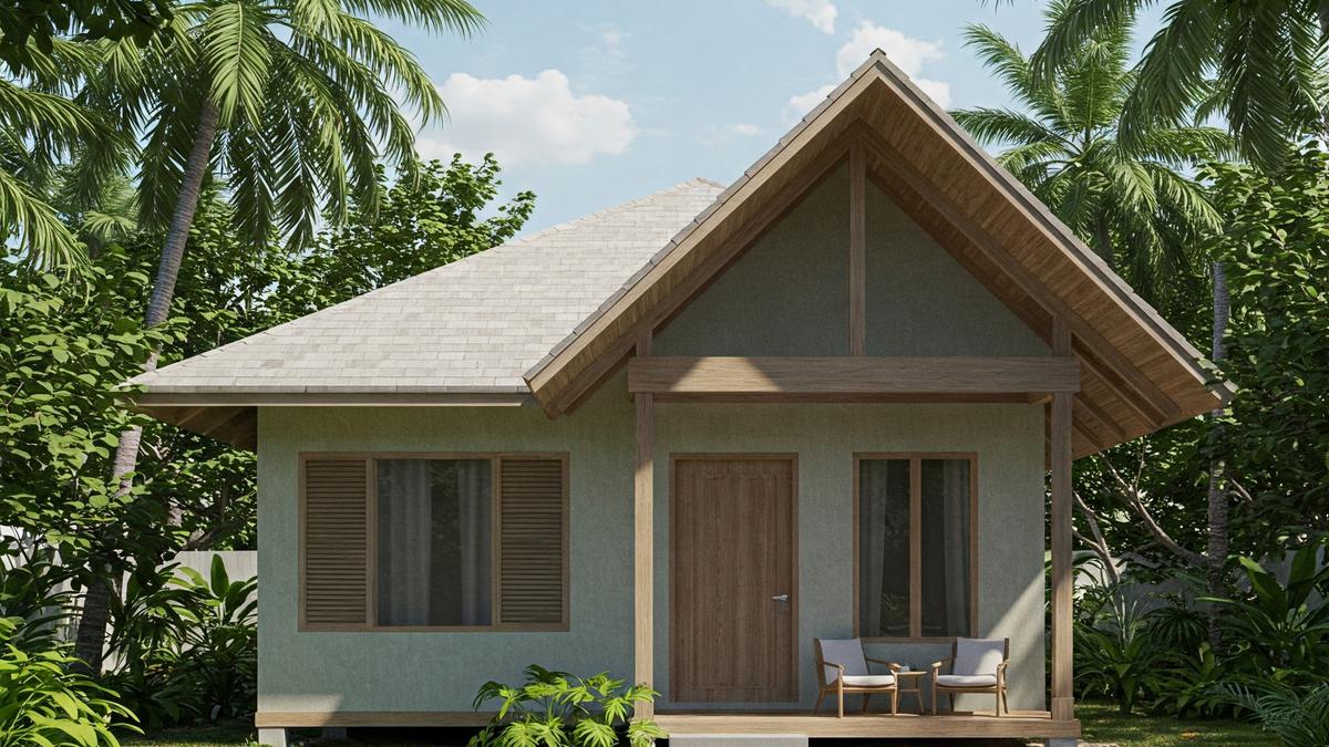 7 Desain Rumah Sederhana tapi Terlihat Mewah 2 Kamar di Kampung