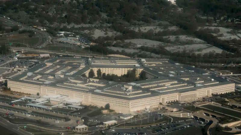 Ilustrasi Pentagon, markas kementerian pertahanan AS (AFP/Saul Loeb)