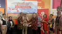 Direktur Operasi Indonesia AirAsia Captain Wuri Septiawan di Bandara Internasional Kota Kinabalu, Sabah, Malaysia pada Selasa (6/2/2024). (Tasha/Liputan6.com)