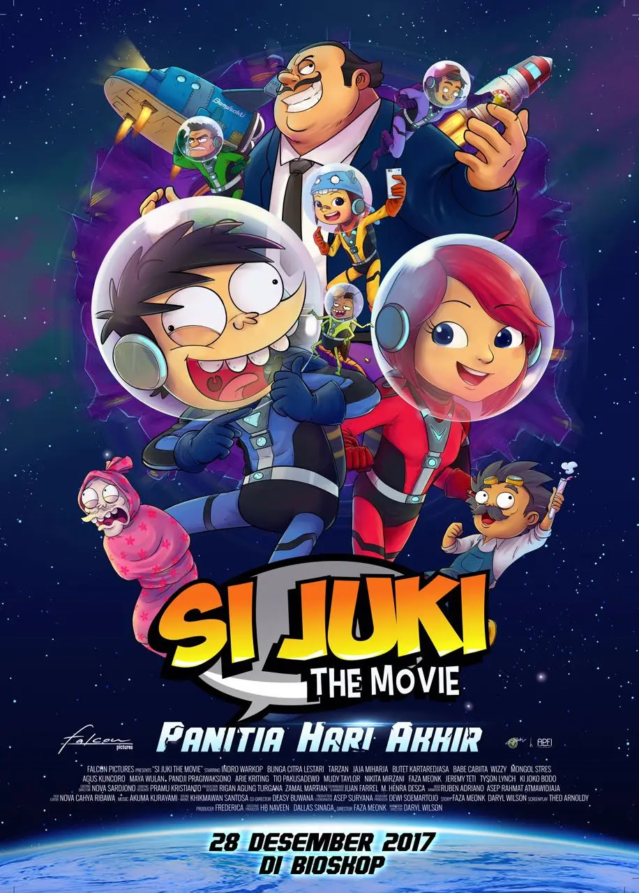 Poster film Si Juki The Movie (Falcon Pictures)