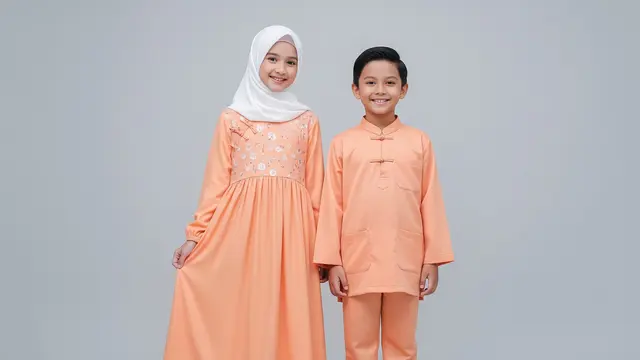 Busana Anak Cheongsam Muslim
