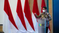 Menteri Kesehatan RI Budi Gunadi Sadikin melakukan Kick Off Transformasi Kesehatan di Gedung Kementerian Kesehatan RI Jakarta pada Jumat, 10 Juni 2022. (Dok Kementerian Kesehatan RI)