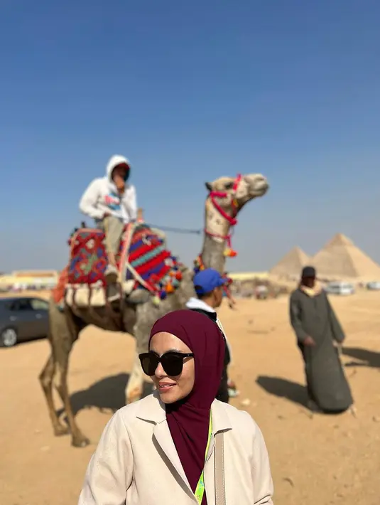 Meisya Siregar di Mesir [Instagram/meisya_siregar]