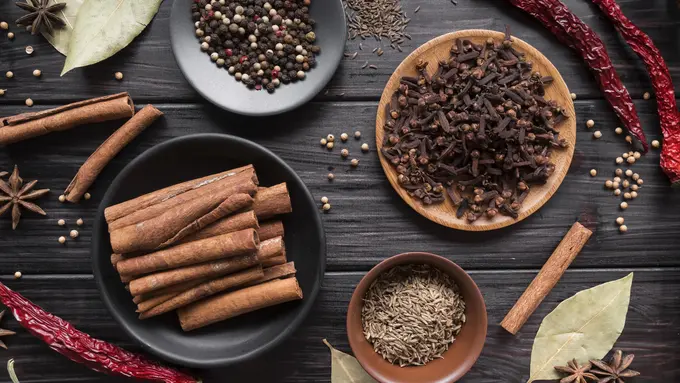 Ilustrasi rempah herbal