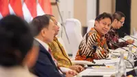 Menteri Kesehatan RI Budi Gunadi Sadikin menutup Pertemuan Tingkat Tinggi Menteri Kesehatan se-ASEAN di Jakarta pada 25 Agustus 2023. (Dok Kementerian Kesehatan RI)