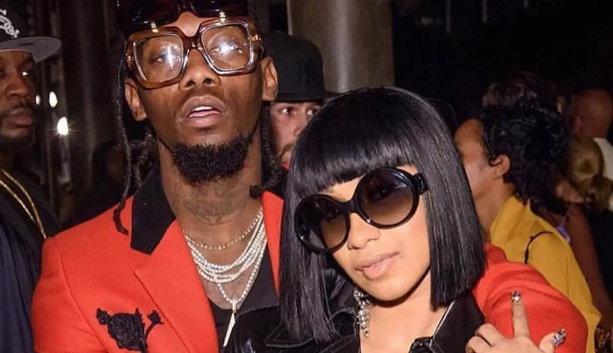 Offset selingkuh dari Cardi B tahun kemarin. (Latina)