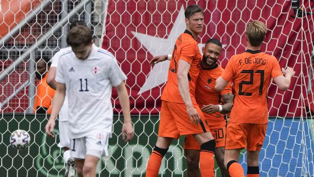 Foto Piala Eropa: Menang Meyakinkan, Hasil Uji Coba Terakhir Skuat De Oranje Menyambut Euro 2020, Depay Jadi Aktor Terciptanya Gol