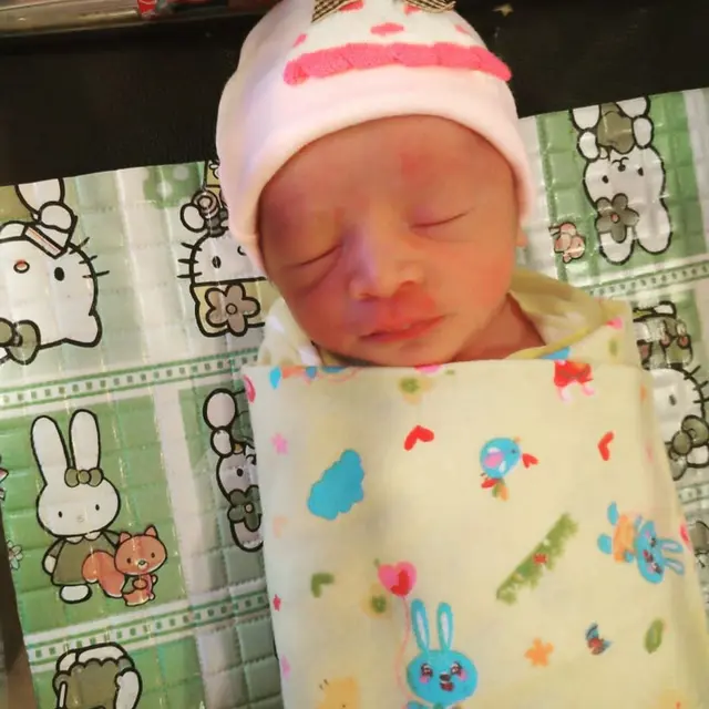 6 Potret Gemas Baby Qhaira, Putri Meidian Maladi 'Suara Hati Istri'