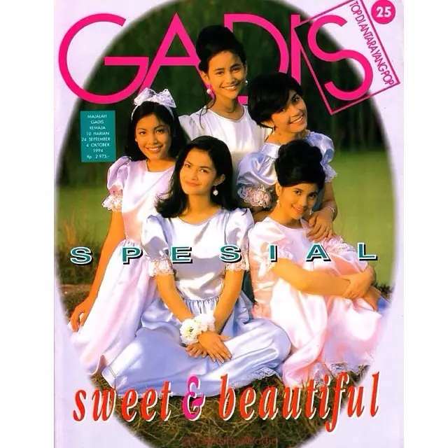 6 Potret Lawas Cut Tari saat Jadi Model Majalah Jadul, Parasnya Curi Perhatian