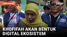 Cagub Jatim Khofifah akan Bentuk Digital Ekosistem di Pasar Tradisional agar Bisa Bersaing dengan Pasar Digital