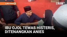 Mantan Gubernur DKI Jakarta, Anies Baswedan, datang memberikan penghormatan terakhir dan menyampaikan belasungkawa kepada keluarga. Ia tiba di rumah duka di Jalan Lasem, Menteng, Jakarta Pusat, Jumat pagi.