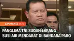 Panglima TNI Laksamana TNI Yudo Margono menegaskan sudah melarang pesawat Susi Air untuk mendarat di Bandara Paro, Kabupaten Nduga, Papua Tengah. Larangan ini disampaikan sebelum insiden pembakaran pesawat oleh KKB terjadi.