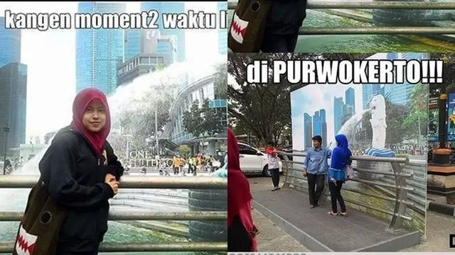 6 Foto Liburan Palsu Ini Bikin Tepuk Jidat, Gagal Pamer